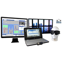 DIFRA Instrumentation HeadStar VNG & VHIT Video Nistagmografi ve Video Head İmpulse Test Sistemi